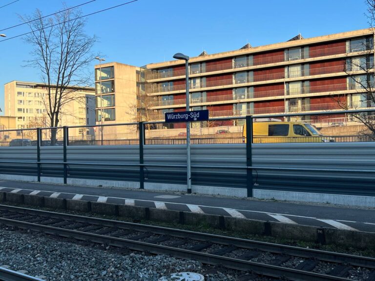 Antrag im interkommunalen Ausschuss: Bahnhaltepunkt Würzburg-Süd ertüchtigen